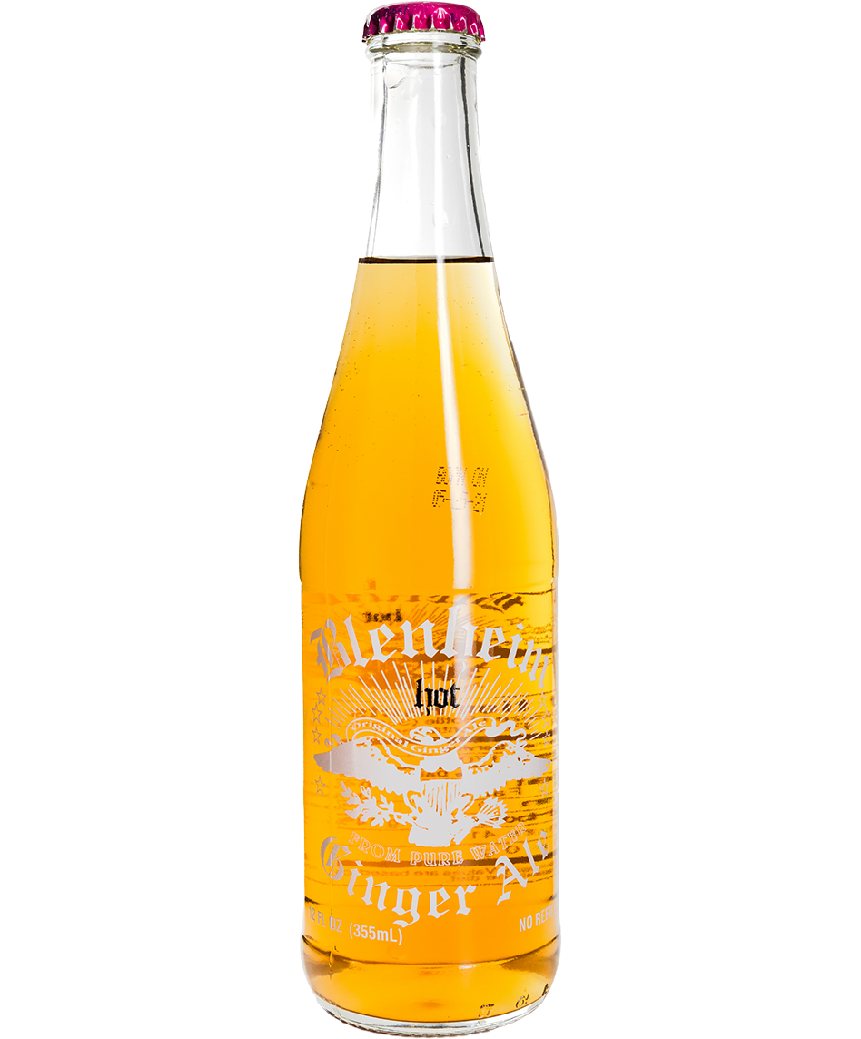 glass bottle of Blenheim Old #3 Hot Ginger Ale - 24-Pack