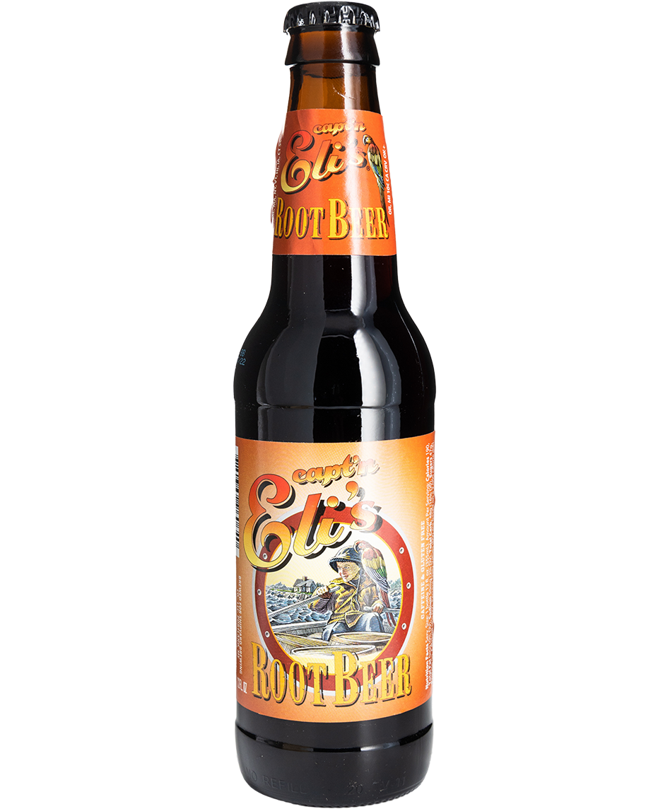 Capt'n Eli's Root Beer - 24-Pack in a glass bottle