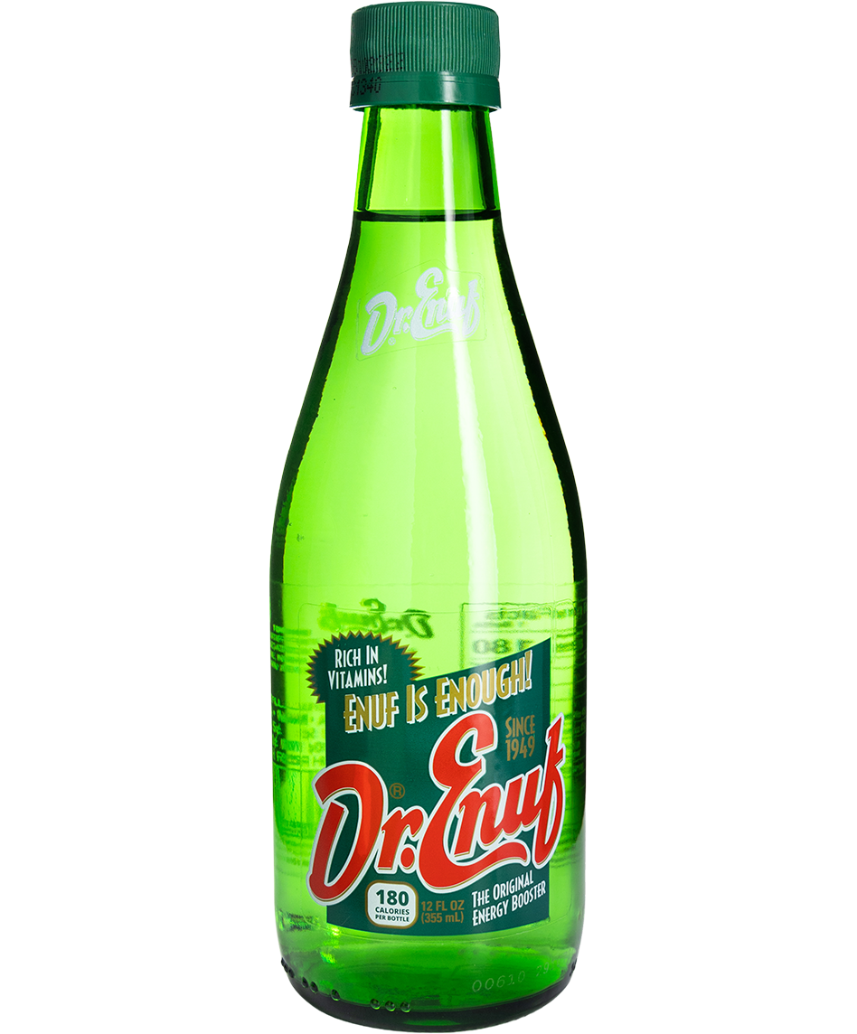 real sugar Dr. Enuf Soda - 24-Pack