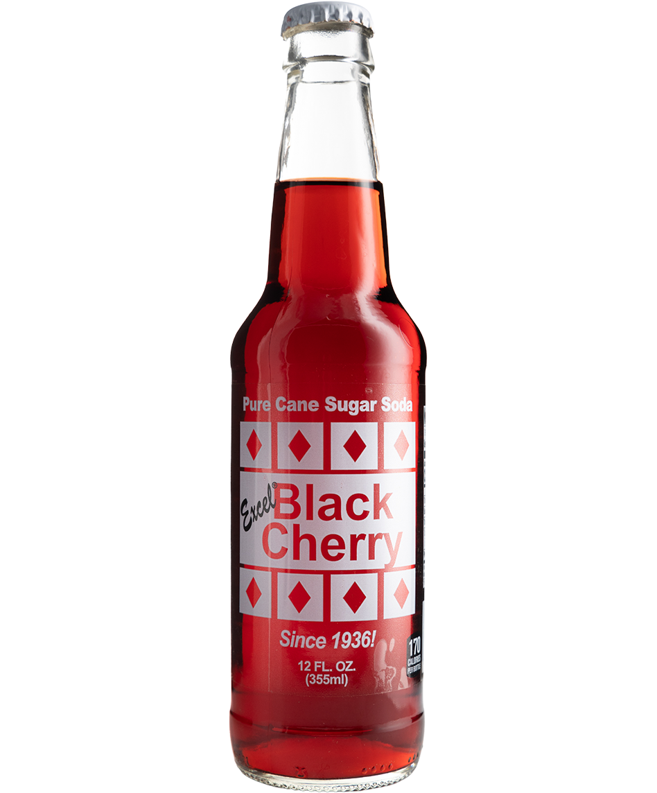 excel-black-cherry-soda-bottle