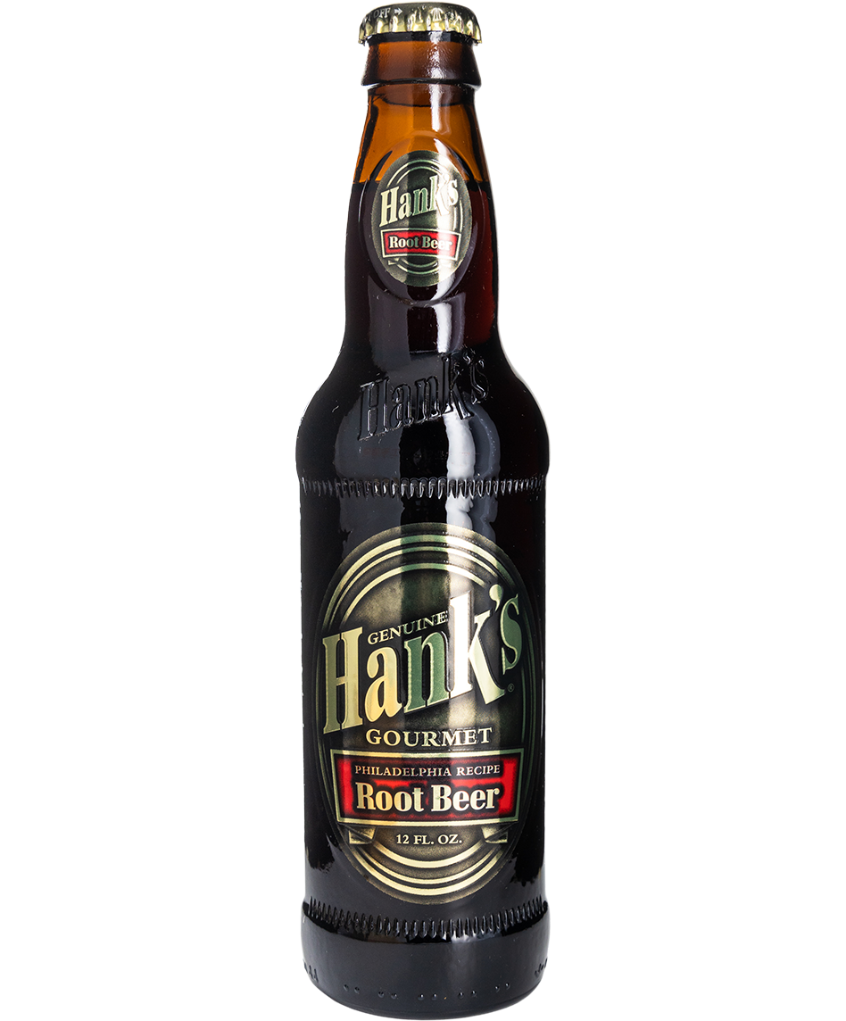 glass bottle of Hank's Root Beer - 24-Pack