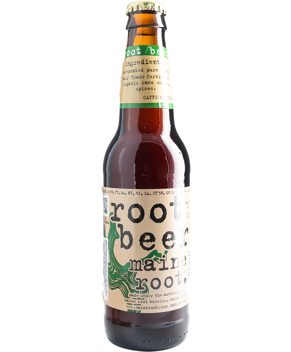 Maine Root Root Beer - 24-Pack in a glass bottle