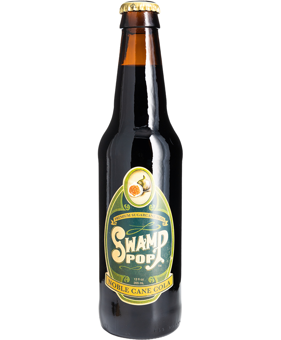 glass bottle of Swamp Pop Noble Cane Cola - 24-Pack